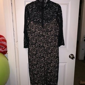 Bisou Bisou Dresses - BISOU BISOU MICHELE BOHBOT LACE DRESS Bisou Bisou Dresses - BISOU BISOU MICHELE BOHBOT LACE DRESS